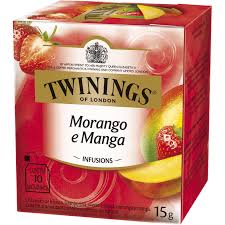 CHA TWININGS MISTO 15G MORANGO MANGA