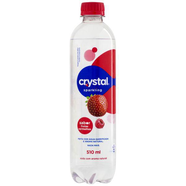 AGUA CRYSTAL 500ML FRUTAS VER C/GAS