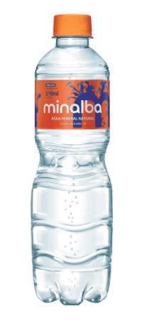 AGUA MINALBA 510ML C/GAS