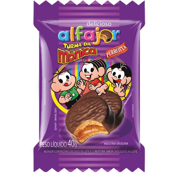 ALFAJOR TURMA MONICA 40G DOCE DE LEITE
