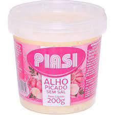 ALHO TRITURADO PIASI 200G SEM SAL