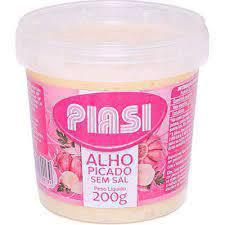 ALHO TRITURADO PIASI 200G SEM SAL