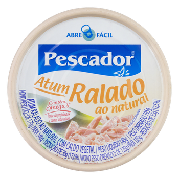 ATUM PESCADOR 140G RALADO NATURAL