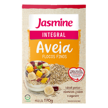 AVEIA FLOCOS FINOS  INTEG 170G JASMINE