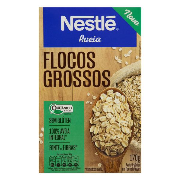 AVEIA ORGANICA NESTLE 170G FLOCOS GROSSO