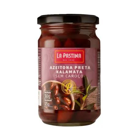 AZEITONA KALAMATA 175G PRETA S/ CAROCO