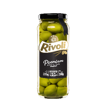 AZEITONA VERDE RIVOLI 200G PREMIUM