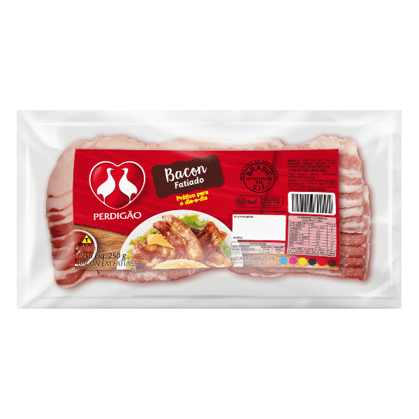 BACON FATIADO PERDIGAO 250G