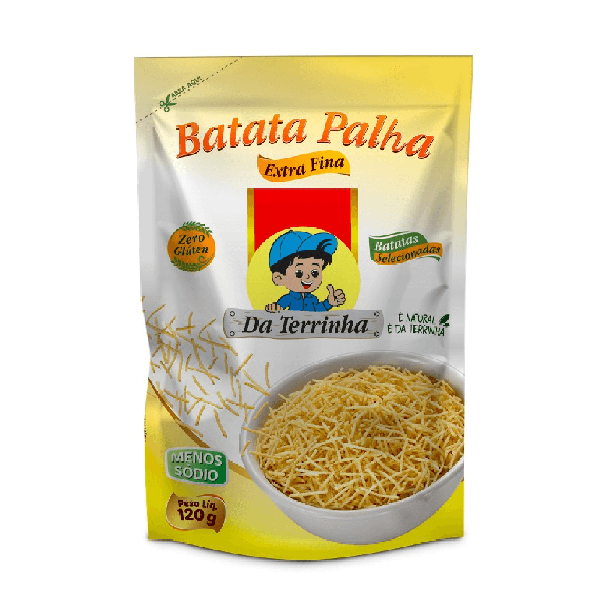 BATATA PALHA DA TERRINHA 100G EXT FINA