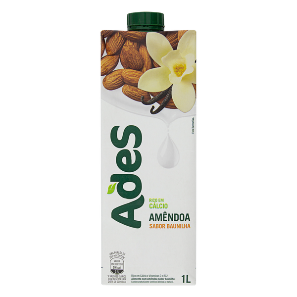 BEB ADES 1L AMENDOA BAUNILHA