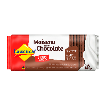 BISC LOWCUCAR 115G MAISENA CHOC