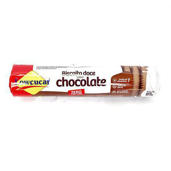 BISC LOWCUCAR 95G DOCE CHOCOLATE Z/A