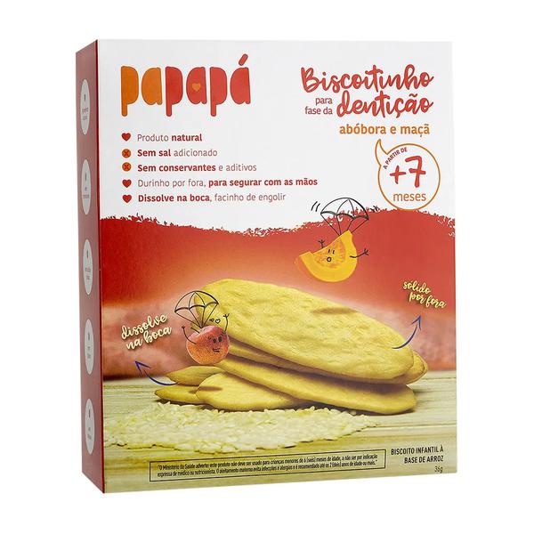 BISC PAPAPA BISCOTTI 60G MACA CANELA