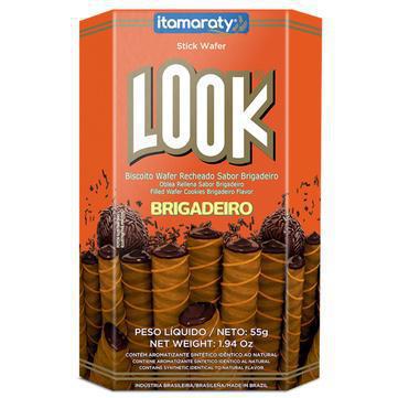 BISC WAFER LOOK 55G BRIGADEIRO