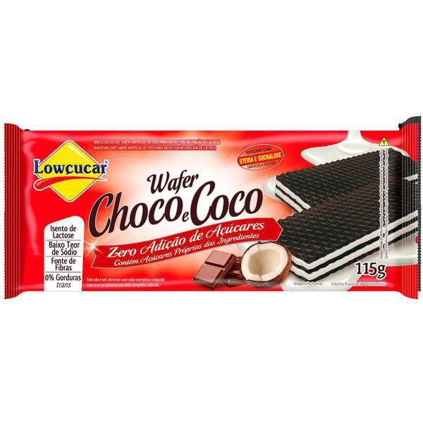 BISC WAFER LOW 115G CHOC/ COCO
