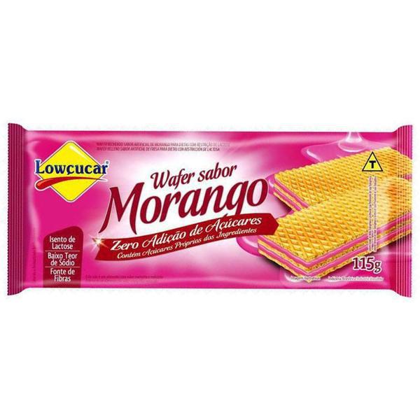 BISC WAFER LOWCUCAR 115G MORANGO ZERO