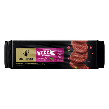 BISCOITO KALASSI 84G VEGGIE BETERRABA
