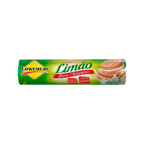BISCOITO LOWCUCAR 120GR LIMAO ZERO ACU
