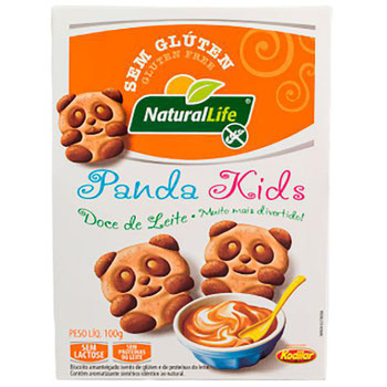 BISCOITO NAT LIFE PANDA KIDS 100G DOC