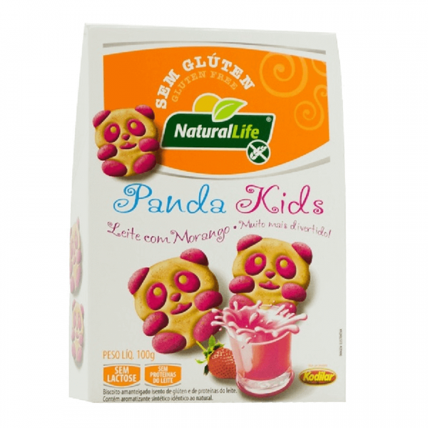 BISCOITO NAT LIFE PANDA KIDS 100G LEI