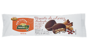 BISCOITO NATURAL LIFE 40G ARROZ PAST AM