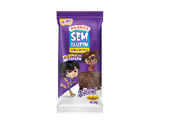 BOLINHO WICKBOLD 40G CHOC C/ GOTAS S/ GL
