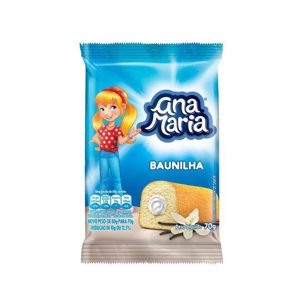 BOLO ANA MARIA 70G BAUNILHA