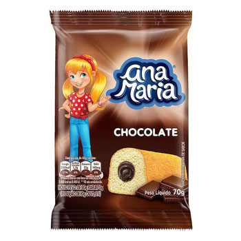 BOLO ANA MARIA 70G CHOCOLATE