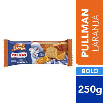 BOLO PULLMAN 250G LARANJA