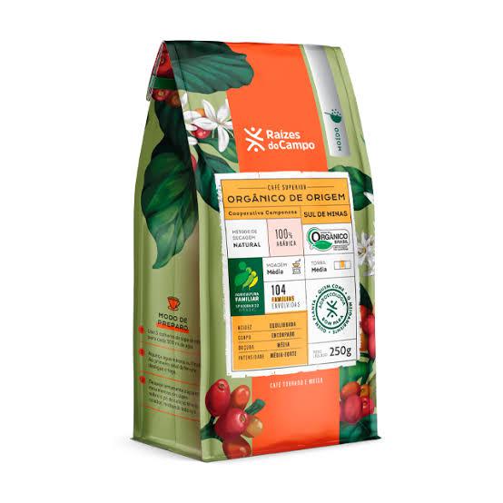 CAFE RAIZES DO CAMPO 250G MOIDO ORG