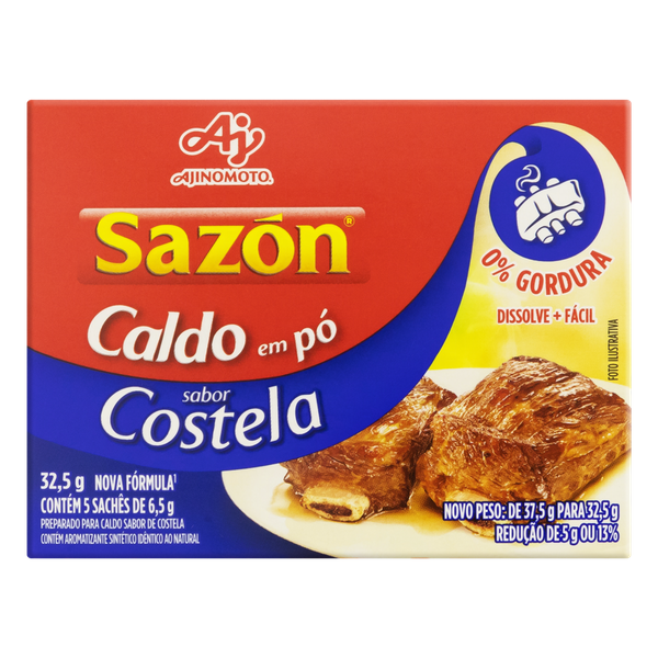 CALDO SAZON 32,5G COSTELA