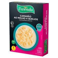 CAMARAO AO MOLHO 4 QUEIJOS 230G VIVENDA