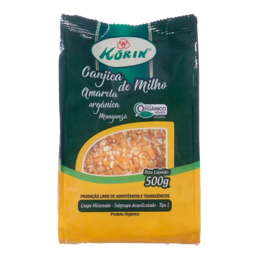CANJICA KORIN 500G AMARELA ORG