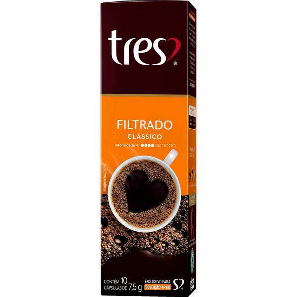 CAPSULA 3 CORACOES 80G FILTRADO CLASSICO