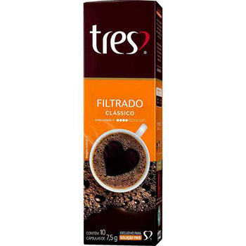 CAPSULA 3 CORACOES 80G FILTRADO CLASSICO