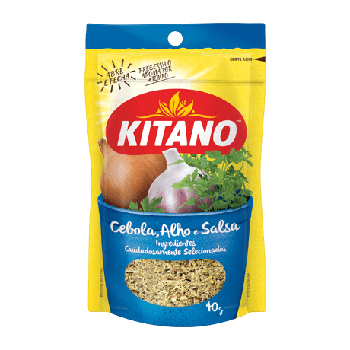 CEBOLA ALHO E SALSA KITANO 40G