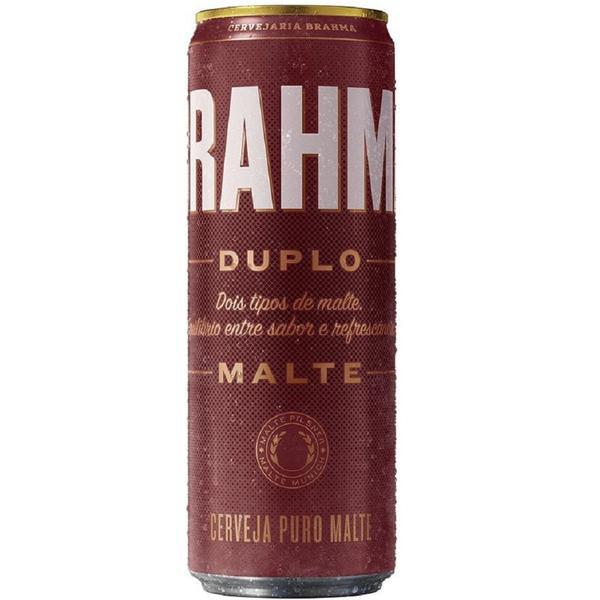 CERV BRAHMA 350ML DUPLO MALTE