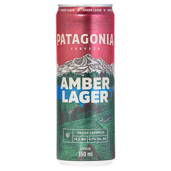 CERV PATAGONIA 350ML AMBER LAGER  LT
