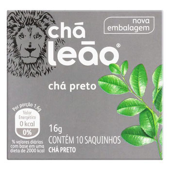CHA LEAO 16G PRETO