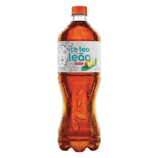 CHA LEAO FUZE 1,5ML ICE TEA PESSEGO ZERO