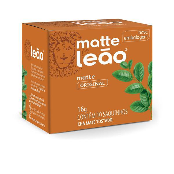 CHA MATTE LEAO NATURAL 10UND