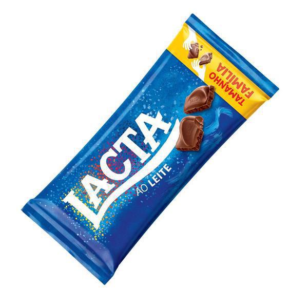CHOC LACTA 80G AO LEITE