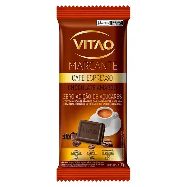 CHOC VITAO 70G CAFE ESPRESSO