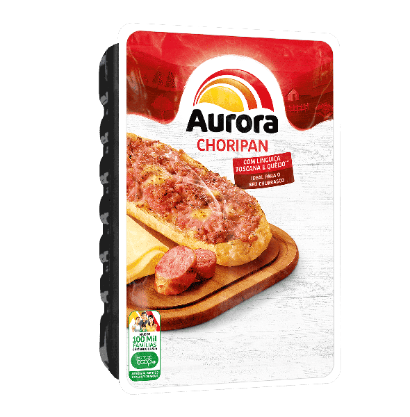 CHORIPAN AURORA 400G LINGUICA TOSC/QUEIJ