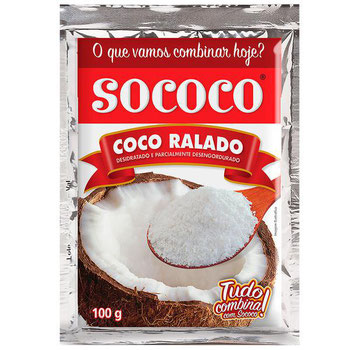 COCO RALADO SOCOCO 100G
