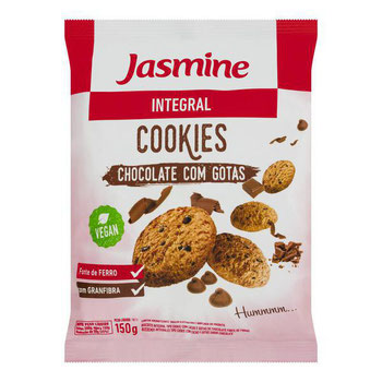 COOKIES JASMINE 150G CHOC C/ GOTAS