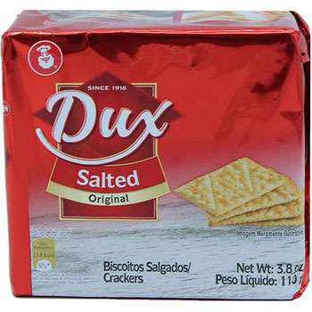 CRACKERS DUX 110G SALTED