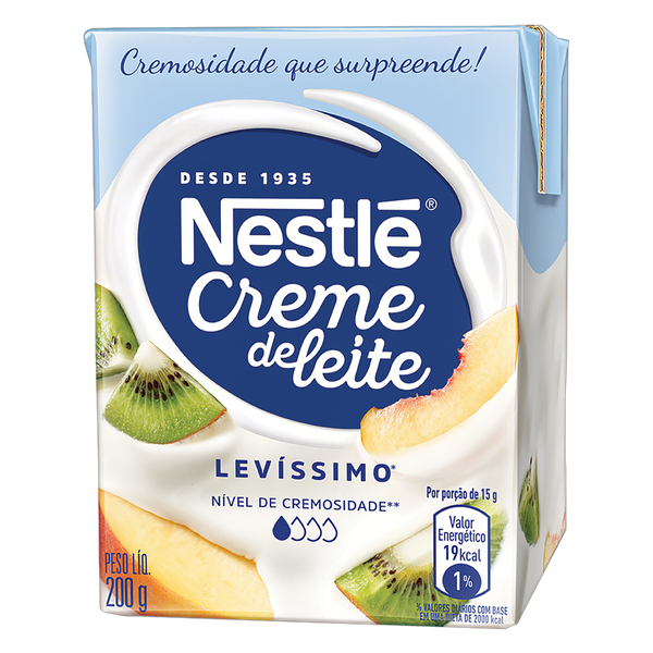CREME DE LEITE NESTLE 200G UHT LEVE