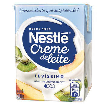 CREME DE LEITE NESTLE 200G UHT LEVE