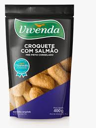 CROQUETE DE SALMAO VIVENDA 400G